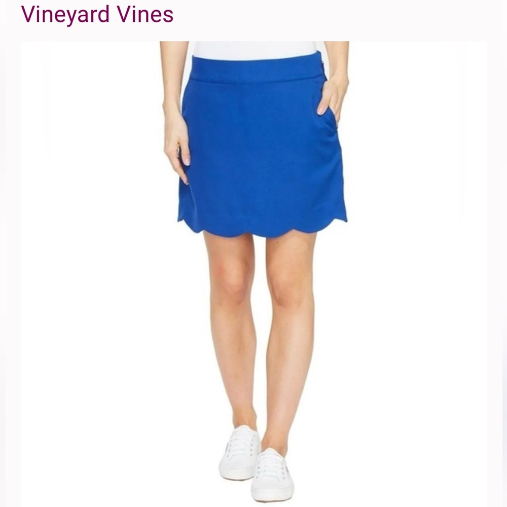 Vineyard Vines Women's Vibrant Blue golf Skirt